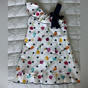 Colorful Floral Kids Dress